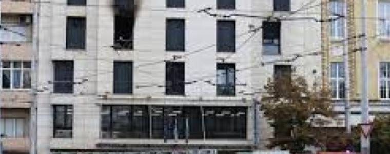 Пожар в хотел в центъра на София, жена е загинала, а две деца са пострадали