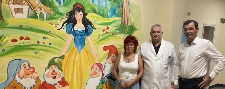 Шенгюл Ахмедова е автор на рисунките на обновеното детско отделение в болницата на Балчик