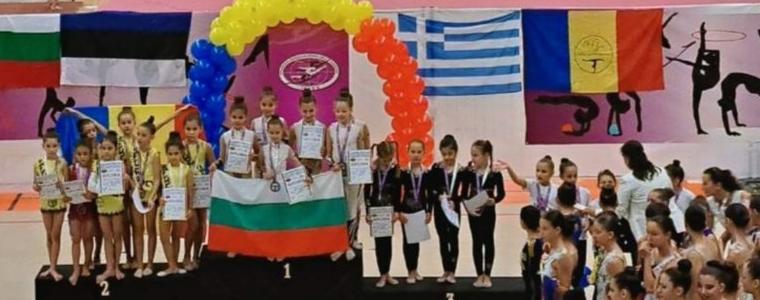 Поредна шампионска титла от международен турнир за гимнастичките от клуб "Виктория" 