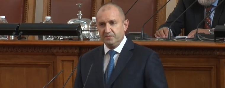 Радев: Надявам се НС да ни изведе от спиралата на политическа нестабилност