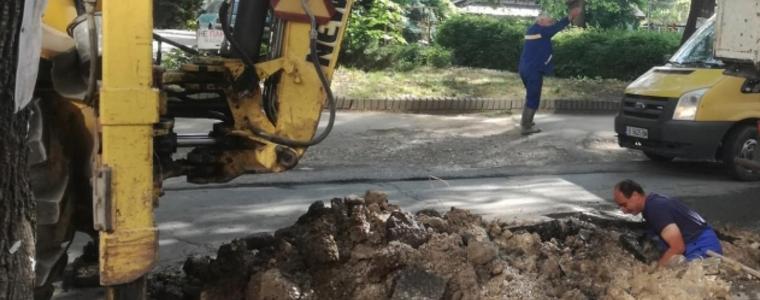 По две аварии в Добрич работят екипите на ВиК