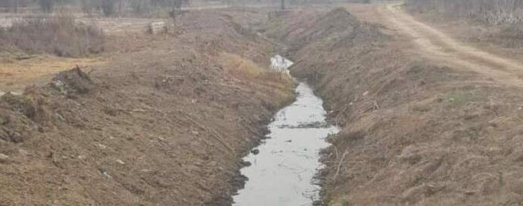 Приключва превантивното почистване на дерето в село Красен