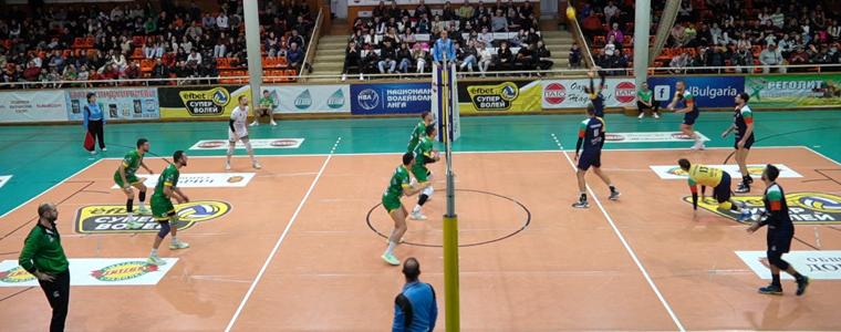 ВОЛЕЙБОЛ: Добруджа 07 бе близо до сензация срещу Хебър, но не успя (ВИДЕО)
