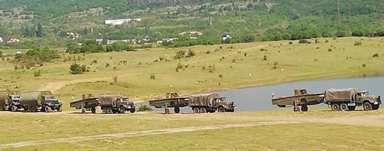 Многонационалната бойна група показва способности в учения на полигона "Ново село"