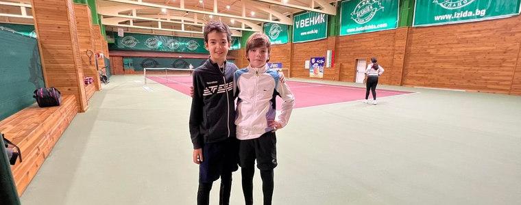 Трима състезатели на "Изида" се класираха на държавното първенство в зала за тенисисти до 12 г.