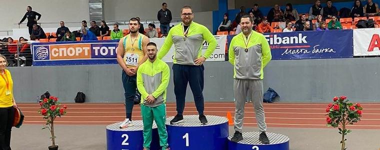 Гюлетласкачите на СКЛА "Добрич" обраха медалите на държавното първенство за мъже