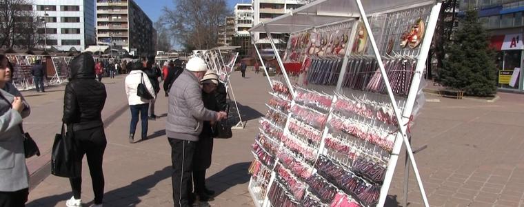 За поредна година Община Добрич организира базар „Мартеници”