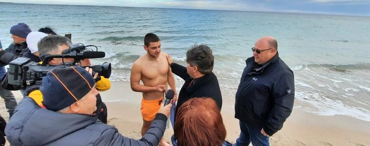 Здравко Здравков поздрави мъжете спасили кръста на ритуалите в община Шабла