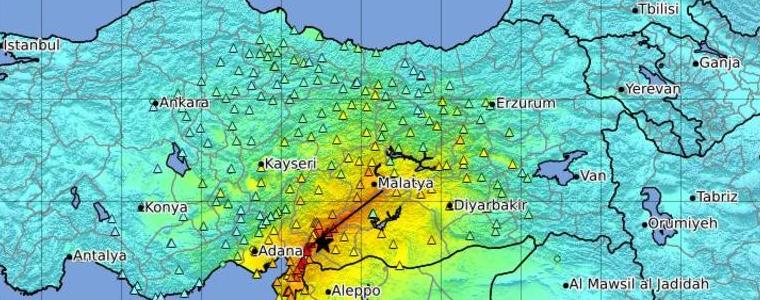 Силата на труса в Турция е еквивалентна на 56 мегатона експлозив