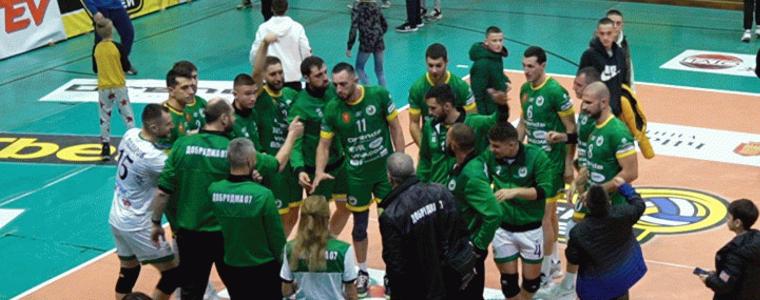 ВОЛЕЙБОЛ: Добруджа 07 победи Черно море във Варна