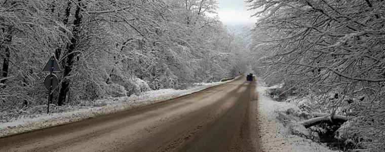 Всички пътища в областта са проходими при зимни условия