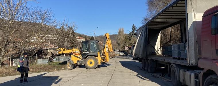 Започна ремонт на пътя в местността “Кулака”