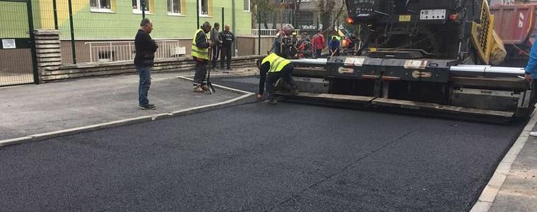 Разчертават парко места по ул."Ген.Колев"