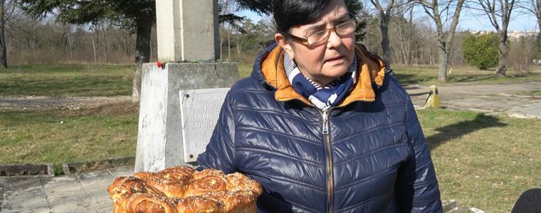 С пита и спомен пред убитите на 8-ми март 1945 год.(ВИДЕО)