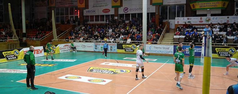 ВОЛЕЙБОЛ: Добруджа 07 загуби от Левски (ВИДЕО)