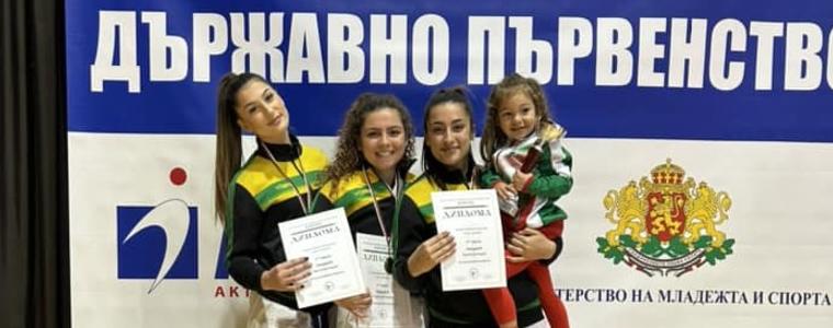 КАРАТЕ: Трето място в отборното класиране на държавното първенство за „Самурай“ – Добрич