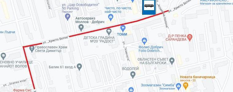 Временно се променят маршрутите на автобусни линии 221, 111, 170, 176 и 306