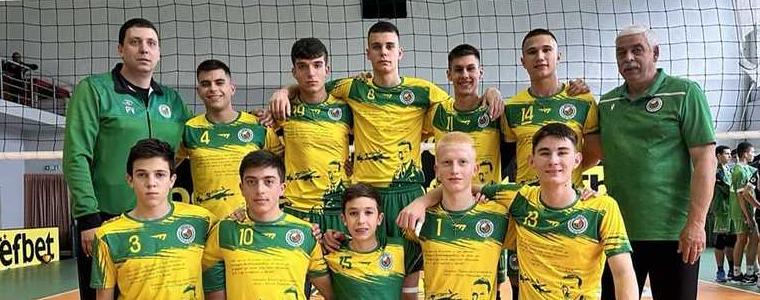 ВОЛЕЙБОЛ: Момчетата под 18 години на Добруджа 07 - трети в турнира за Купата на България
