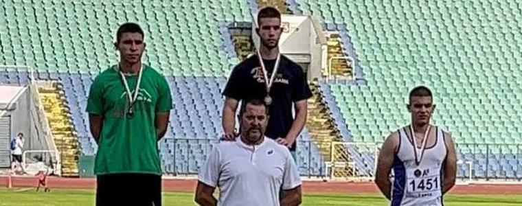 Два медала за СКЛА „Добрич“ на държавното първенство за лекоатлети под 18 г.