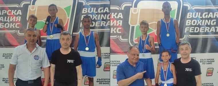 Два златни и един сребърен медал за „Добруджа“ на държавния шампионат за ученици