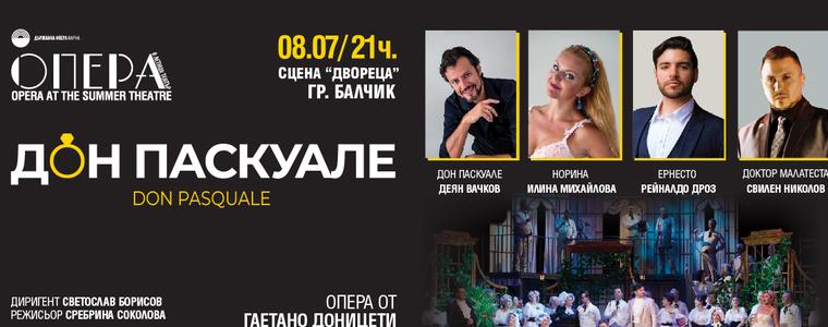 Държавна опера Варна гостува на Двореца с операта „Дон Паскуале”  
