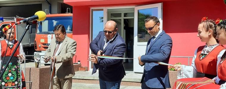 Откриха официално обновената сграда на пожарната служба в Шабла