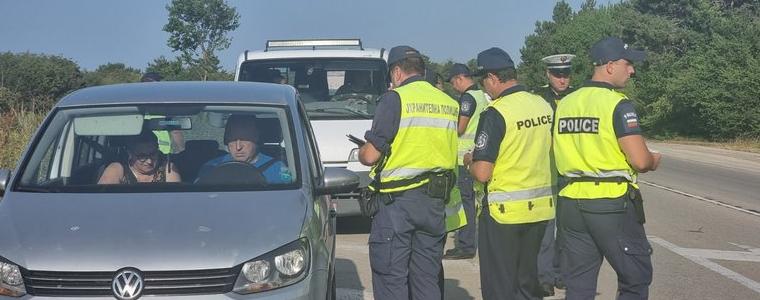 Специализирана полицейска операция край КПП Топола се провежда днес (ВИДЕО)