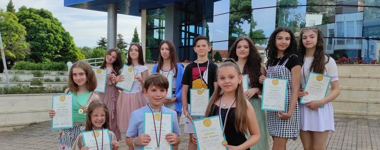 Студио за вокално обучение „Зонели“ с куп награди от Международен детски фестивал на изкуствата