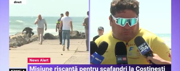 Морска мина избухна в румънски курорт на 30 км от Дуранкулак (ВИДЕО)