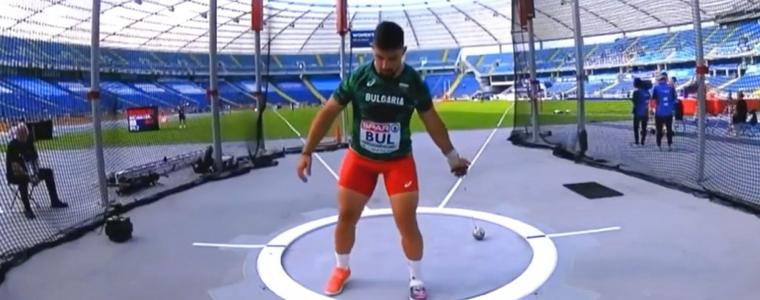 Валентин Андреев с три фаула във финала на чук на Универсиадата в Китай