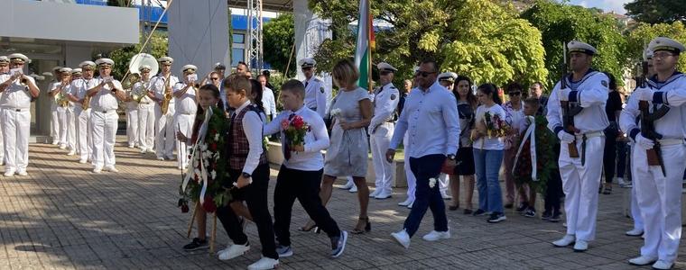 Церемония за празничния 21 септември в Балчик с участието на ВМС 