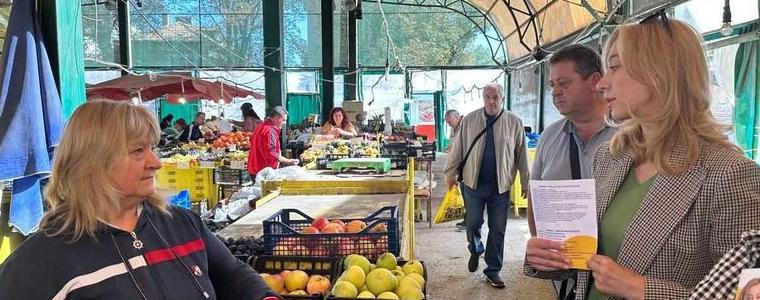 Йорданка Костадинова, ПП-ДБ: Предвиждаме цялостна реконструкция на Централния кооперативен пазар в Добрич 