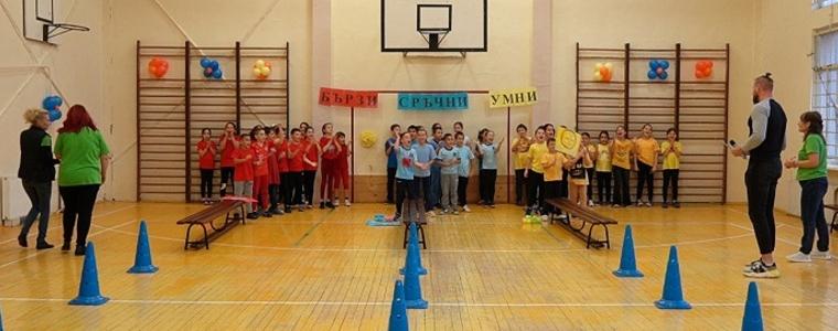 Игри на волята в училище „Охридски“ с ментор Даниел Димов (ВИДЕО)