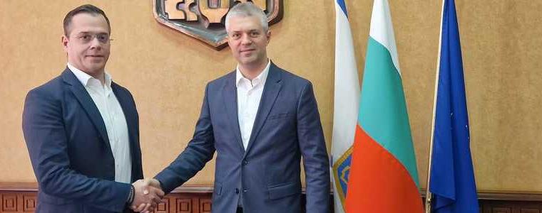 Кметът Йордан Йорданов обсъди с кмета на Варна План за икономически растеж на Североизточна България  
