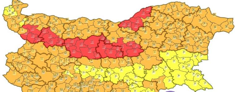 Метеорологичната обстановка в региона ще се усложни тази вечер