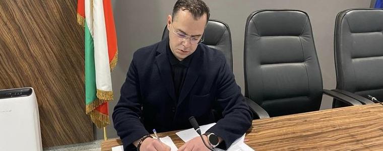 Кметът на Добрич подписа анекса към споразумението за изграждане на канализация в Рилци за етапите 2, 3 и 4