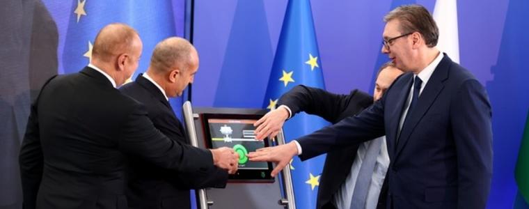 Трима президенти откриха газовата връзка между България и Сърбия