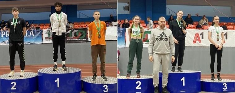 Два медала спечелиха състезателите от СКЛА "Добруджа" от държавното за юноши и девойки до 18 г.