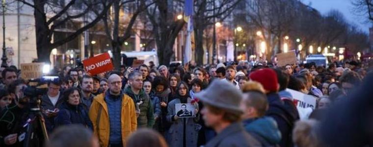 Демонстрации в редица европейски страни в памет на Навални