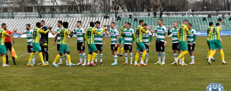ФУТБОЛ: “Добруджа“ загуби от лидера в Първа лига с 0:5 