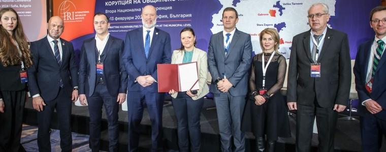 Община град Добрич се присъедини към Пакта за превенция и противодействие на корупцията на общинско ниво 