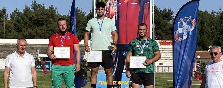 Сребърен медал за Никола Михов на турнир в Гърция