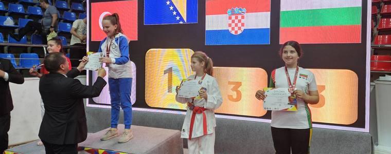 Бронзов медал за „Добруджа” на Балканското първенство по карате за деца