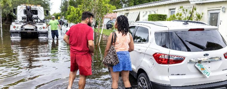 Наводнения и жеги в САЩ