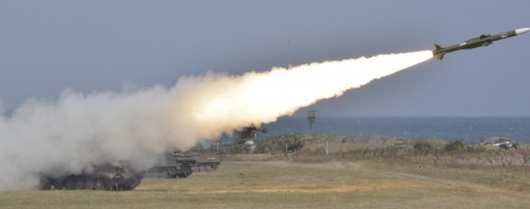 Военно учение стартира на зенитен полигон "Шабла"