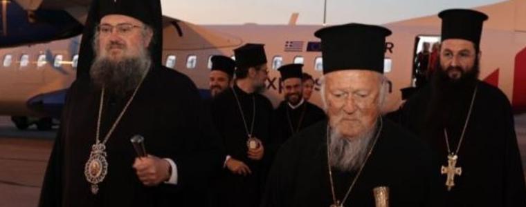 Вселенският патриарх е в България за избора на глава на БПЦ