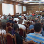 Сериозен отпор на обществено обсъждане за ветроенергиен парк в община Добричка  (ВИДЕО)