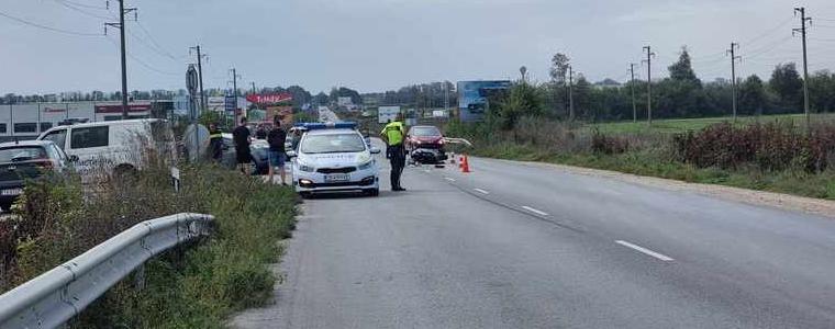 Мотоциклетист е загинал след сблъсък с лек автомобил