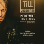 Мащабното европейско турне на Till Lindemann „Meine Welt“ идва и в България