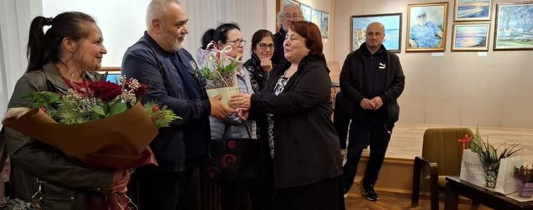 Изложба на Ирина и Живко Арнаудови се откри в читалището в Шабла